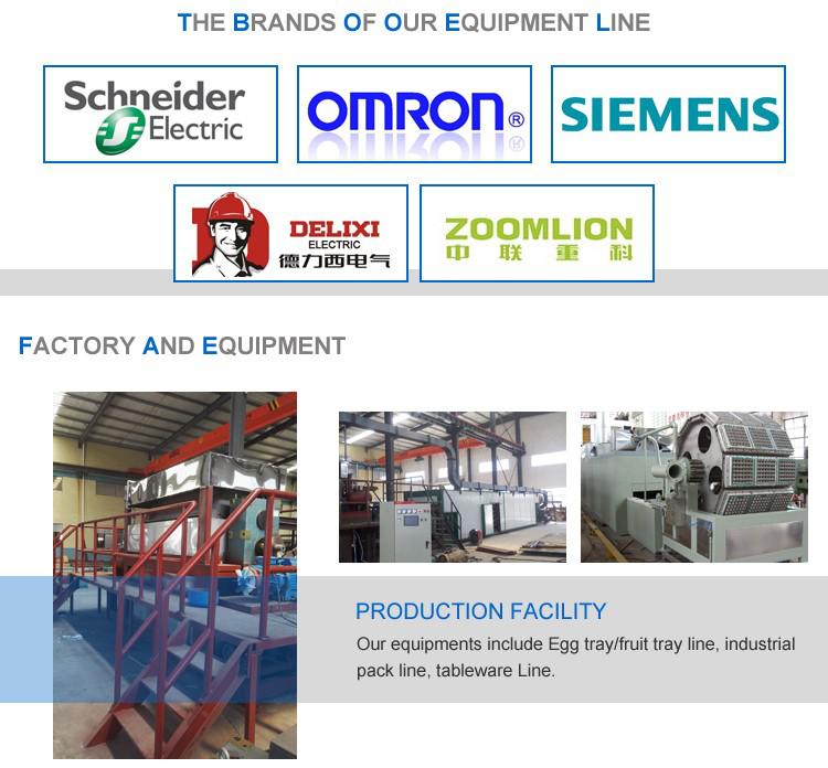 Vacuum Suction Semi Automatic Egg Tray Machine , CE Certified Egg Packaging Machine