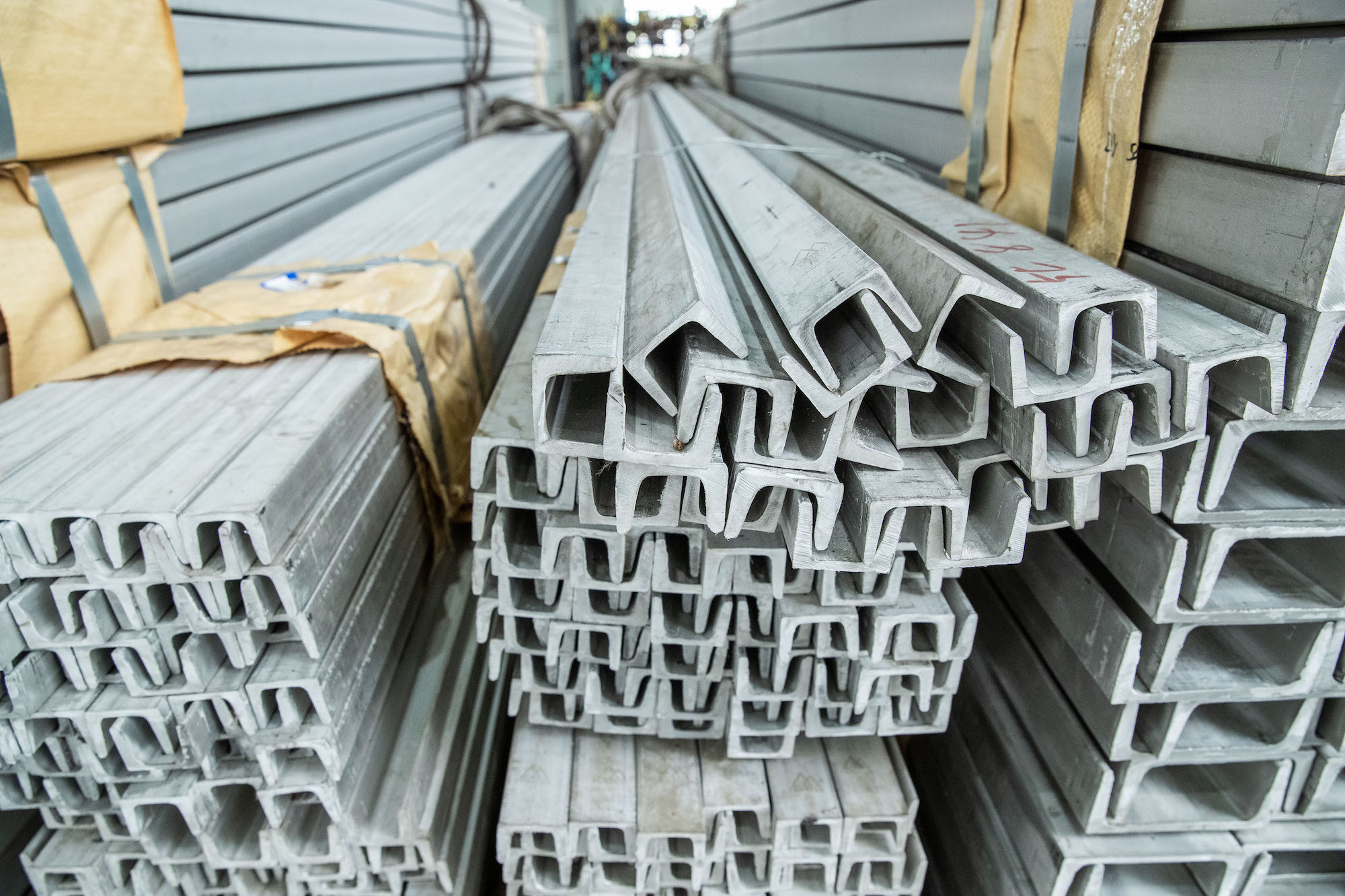 Steel Frame Structure Stainless Steel Channel Waist Thickness 5mm SS 304 Channel