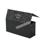 Gold Paper Magnetic Chocolate Box Wine Bottle Packaging Boxes Sophisticated