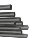 3k Twill Surface High Tensile Strength Carbon Fiber Tube for Industrial