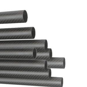 China 3k Twill Surface High Tensile Strength Carbon Fiber Tube for Industrial Applications wholesale