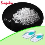 OEM Clear TPR Material TPE Elastomer Material Waterproof Used for Soft Insoles