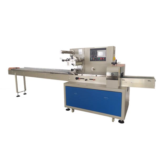 China Supplier Stainless Steel Semi-Automatic Pack Flowing Wrapping Machine