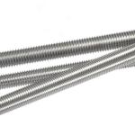 304 Stainless Steel Full Threaded Screw Rod DIN975 Hot Dip Galvanized Trapezoida
