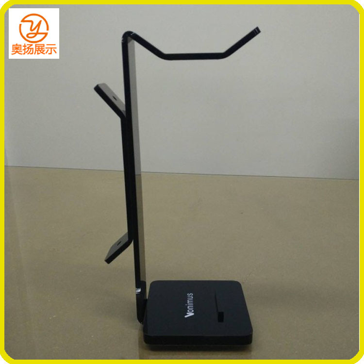 Popular customized acrylic earphone display headphone display stand