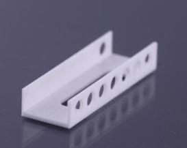 China White Alumina Ceramic Wear Resistance Custom Parts wholesale