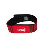 Sports NFC Silicone Wristband NFC Armband For Mobile Phone Reading / Recording
