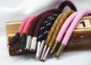 China Custom Drawstring Cord 5mm Polyester For Swimwear , Underwear wholesale
