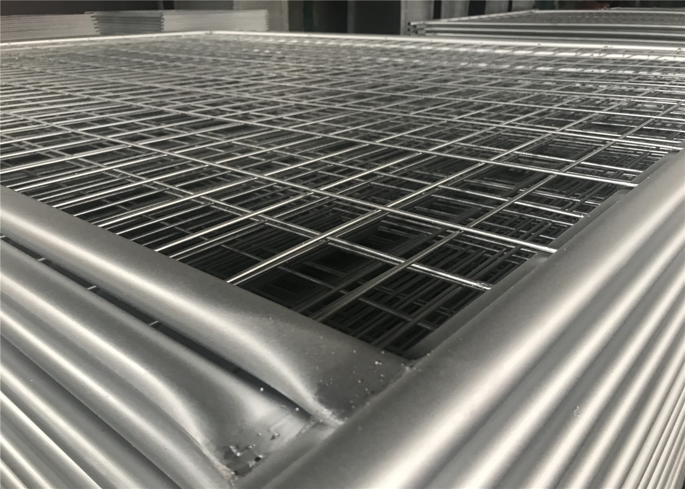 Temporary Fencing Panels NZS3750.15 Marine Standard 2.1mx2.4m OD 32mm x 1.80mm for Coolaroo, VIC, Melbourne Market