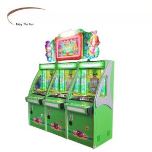 China Metal Joker Magician Ticket Arcade Games Coin Pusher Game Machine wholesale