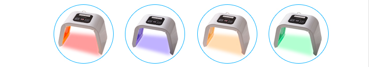 Photon Therapy Anti Aging Machine Blue Red Led Light Therapy Device
