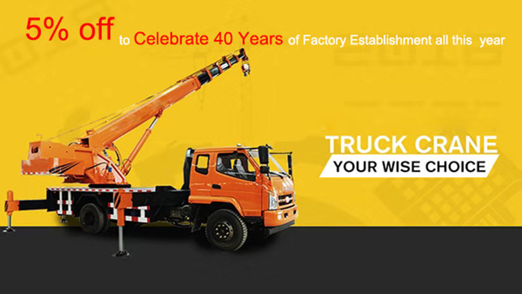 Dongfeng New 12 Ton Truck Crane China Construction Mobile Crane Price for Sale
