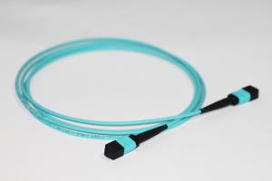 China 12 Fibers MPO Fiber Optic Cable Multimode , 1310 Nm / 1550 Nm MPO Trunk Cable wholesale