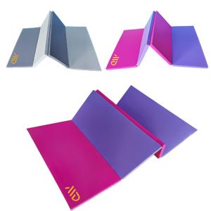 China Customized Logo Availabled Professional Gymnastics Mat PVC PU Exercise Mat wholesale