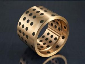 China Self Lubricating Graphite Bearings , Copper Bushings Used In High Pressure wholesale