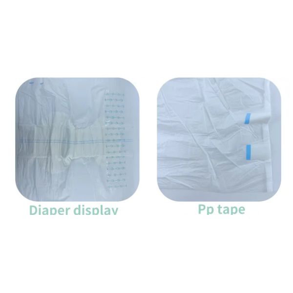Nonwoven Disposable Adult Diaper Soft Breathable For Elderly Incontinence