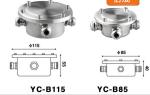 Stainless Steel Dia 145mm 175mm Ip68 Waterproof Junction Box
