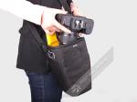 Customized Yellow Durable Dobby SLR Camera Bags, Well Padded Sleeve