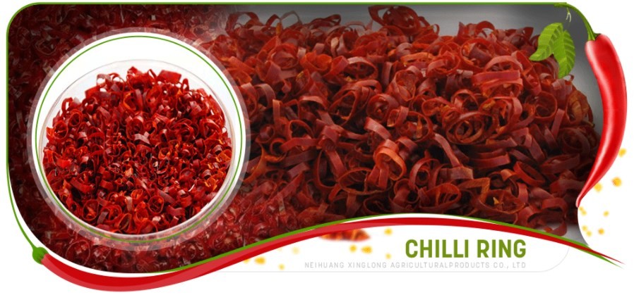 Anhydrous Chilli Ring Pungent Crushed Dried Chili Peppers A Graded