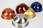 5pcs Ecofriendly food storage organizers natural color mixing bowl kitchen steel