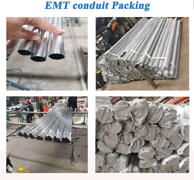 Carbon Steel Rigid IMC Conduit Hot Dip Galvanized For 1/2" IMC Conduit