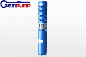 China 4 Inch Deep Well Submersible Pump 1.1KW Electric Motor For Irrigation wholesale