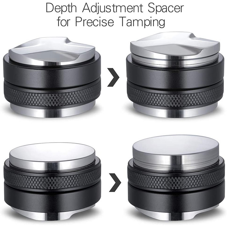 53Mm 58.5 Coffee Distribution Tamper And Distributor Manufacturing