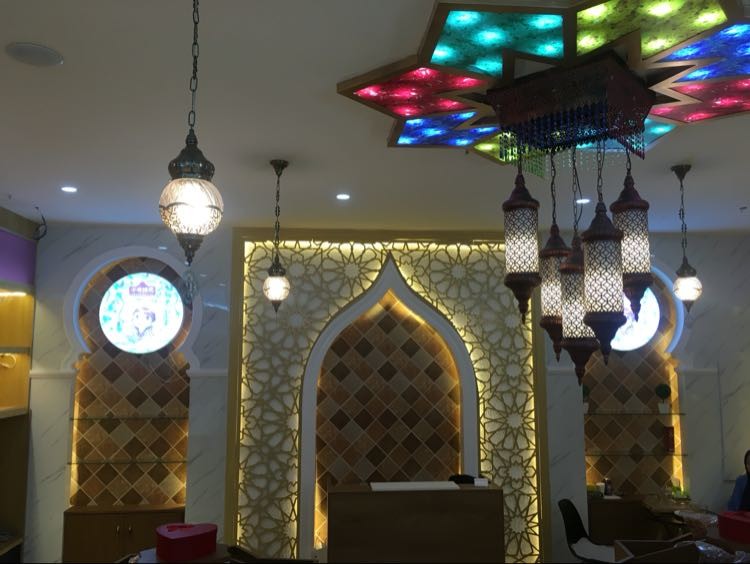 Beautiful Handmade Turkish Mosaic Lamp Single Ball Hanging Lights（WH-DC-21)