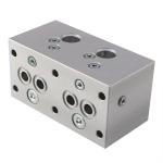 Hydraulic Valve Engineer Manifold Aluminum Stainless Steel CNC Machining