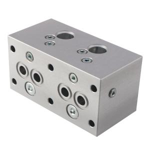 China Hydraulic Valve Engineer Manifold Aluminum Stainless Steel CNC Machining Services wholesale