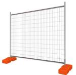 25mm OD Temporary Movablegalvanised Steel Fence Panels OEM ODM