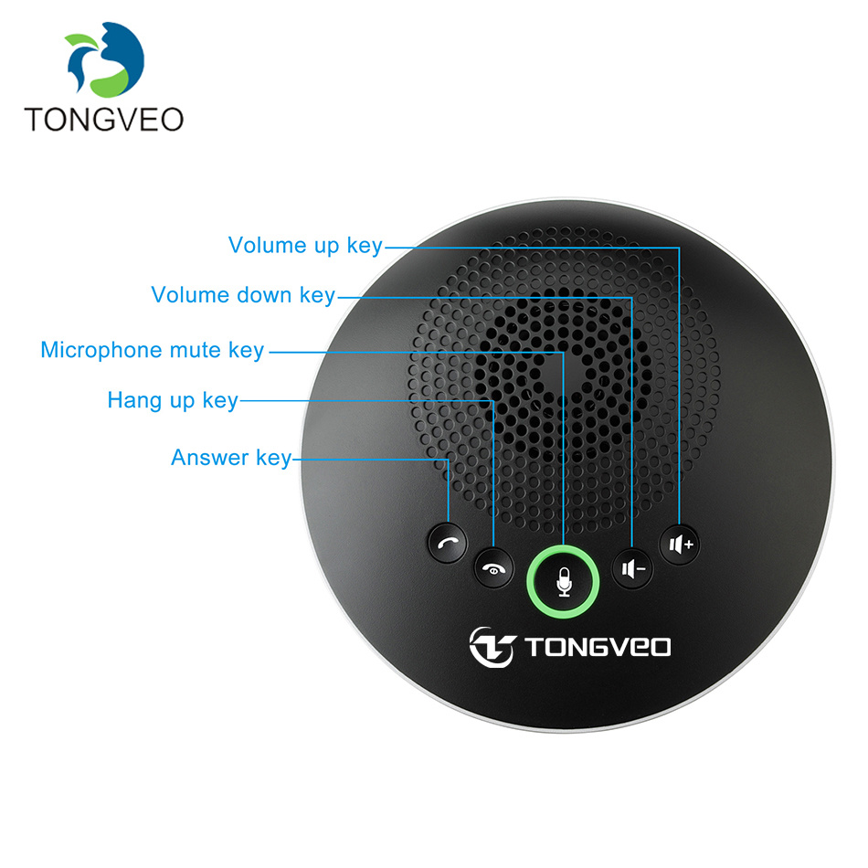 Omnidirectional Speakerphone USB Plug and Play