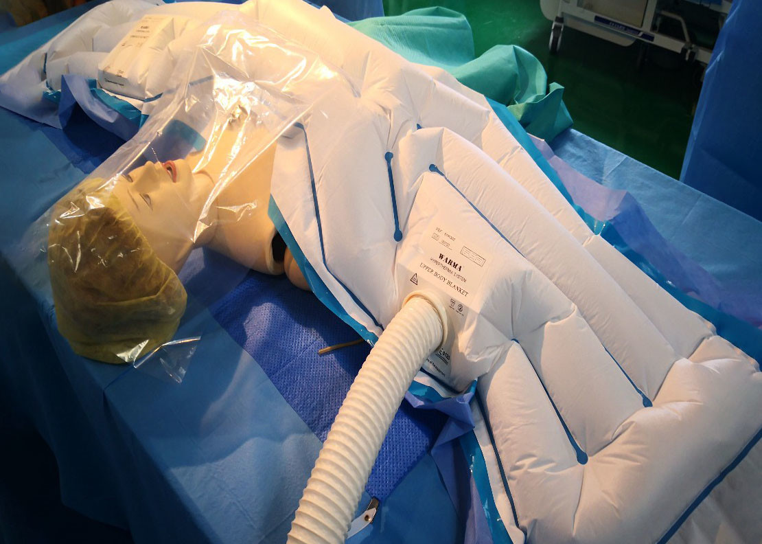 Forced Air Upper Body Warming Blanket Disposable Surgical For Operation Room