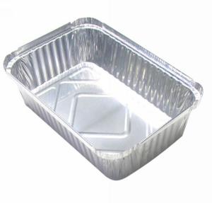 China Disposable 700ml Aluminum Foil Food Container Aluminium Foil BBQ Tray wholesale