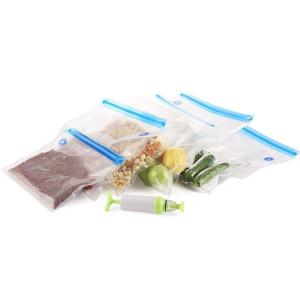 China Sous Vide Bags BPA Free Reusable Vacuum Sealer Zipper Bags For Food Storage wholesale