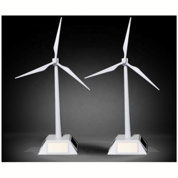 Garden DIY Solar Powered Wind Turbine Toy Desk Decoratrion Toys