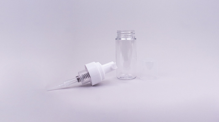 60ml PET Foaming Soap Pump For Body Cleaning And Facial Cleaning Shampoo Pump Dispenser