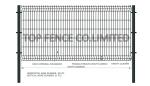 358 wire mesh fence ,double wire fence