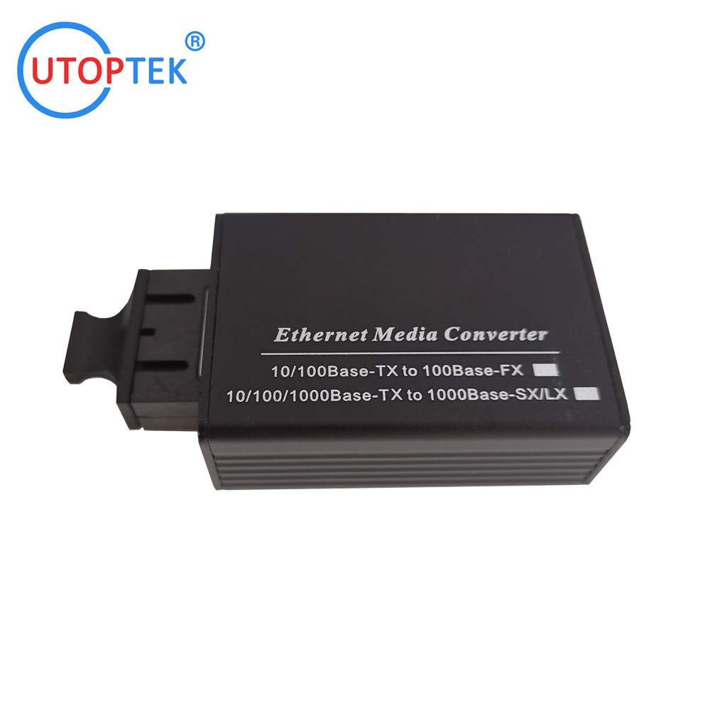 Mini 10/100/1000m Fiber Optic Sc Media Converter gigabit mini fiber media converter with cheap price
