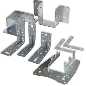 China Multi Shaped Steel Wood Timber Connectors Bracket Joist Hangers Metal Accessories Timber Connectors wholesale