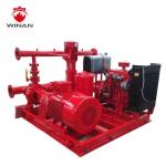 Closed Impeller 740r/min 1500CMB/H Fire Fighting Pump 500M
