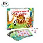Children Sudoku Jungle World Puzzle Toys Books Logic Intelligent Board Games