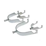 Anti Corrosion Emt Strut Conduit Clamp Half Round Iron Sheet Keel Card
