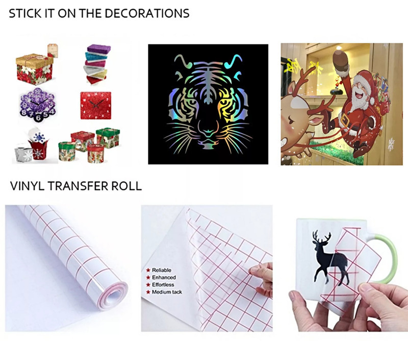 UV Resistant PET Metallic Color Cutting Vinyl Film 0.06mm For Advertising