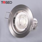 Golden Fixed Recessed Downlights 70mm Cut Out GU10 Recessed Ceiling Lights