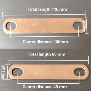 China Ribbon Sheet Battery Busbar Connector Golden Yellow Low Resistance wholesale