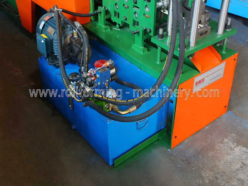 H450 Housing Shelving Racking Roll Forming Machine For Z Beam Profile