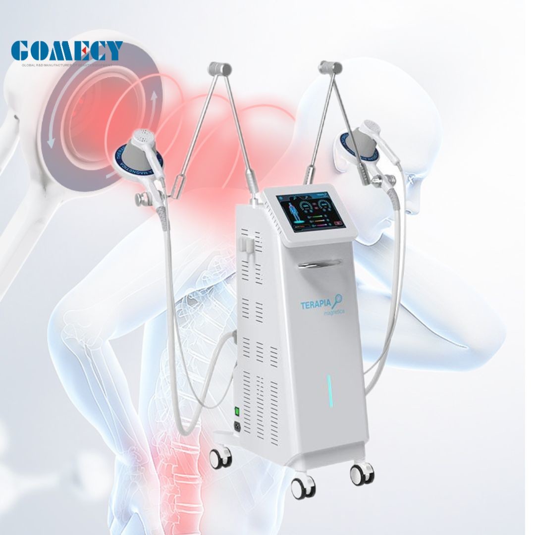 Best Quality Magnetotherapy Equipment Pain Relief Double Handle Pain Massage Machine Electric Muscle Pain Relief Magneto