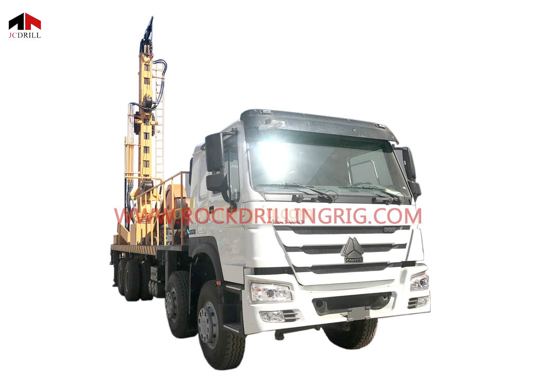China Deep Water Well Truck Mounted Borehole Drilling Rig on sale