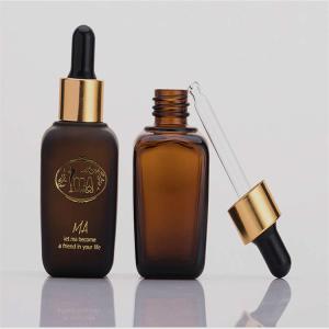 China Multifunctional Glass Essential Oil Dropper Bottle Reusable Practical 30ml 50ml wholesale